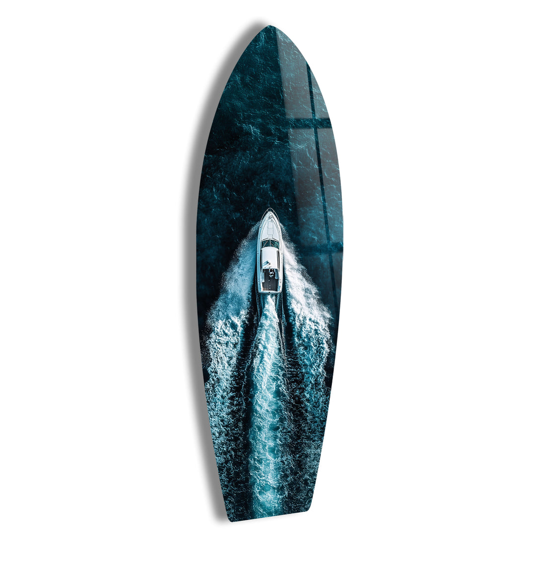 Speed & Freedom Surfboard Wall Art