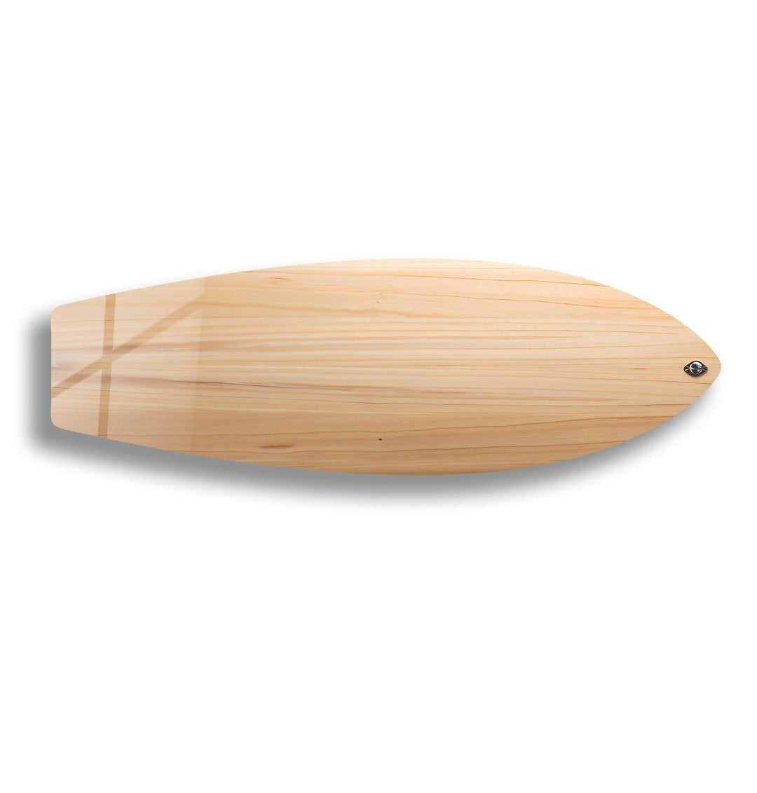 Wood Details Surfboard Wall Art