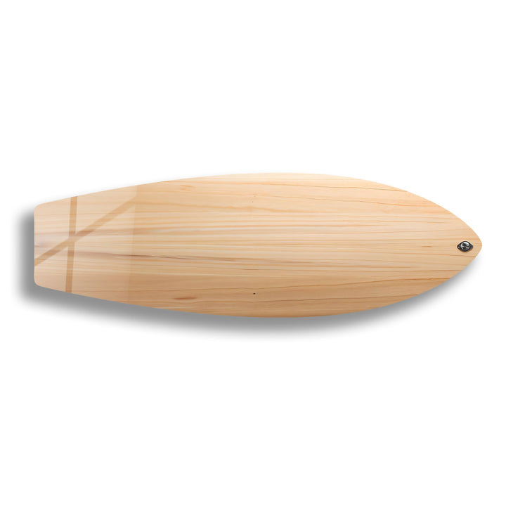 Wood Details Surfboard Wall Art