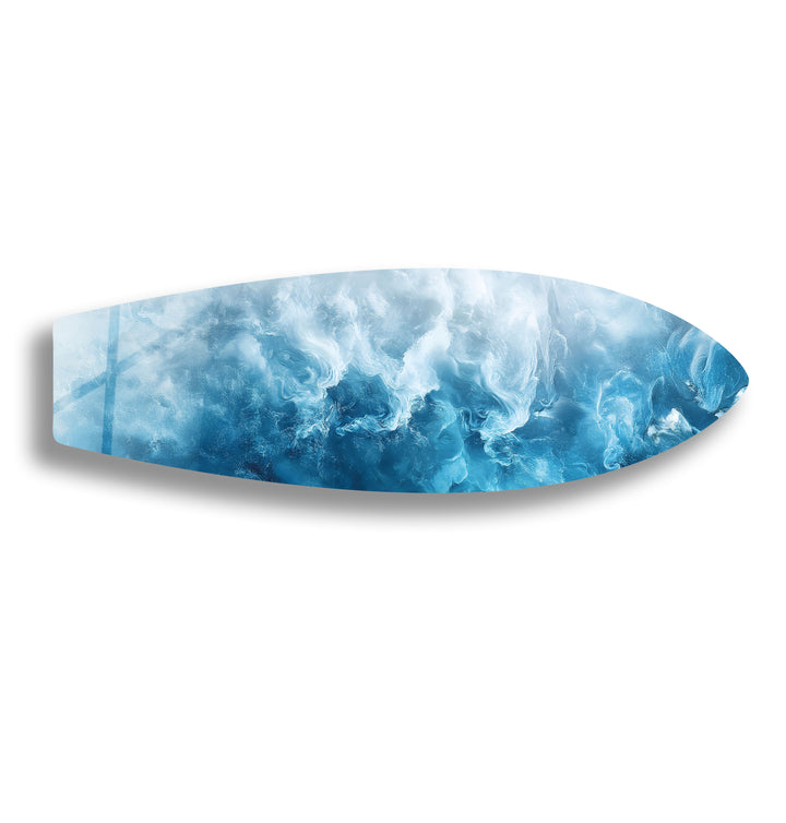 Ocean Mist Surfboard Wall Art