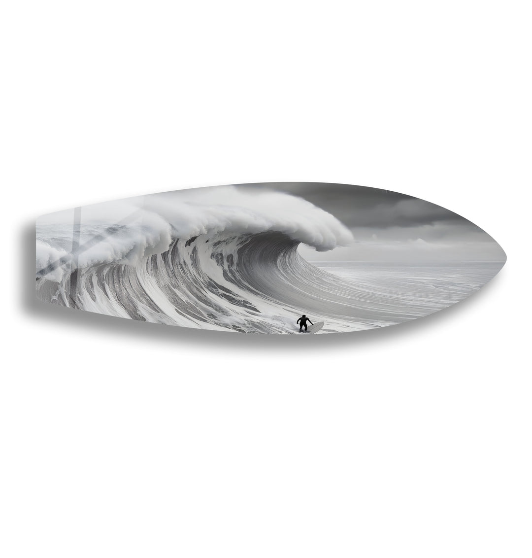 Storm Rider Surfboard Wall Art