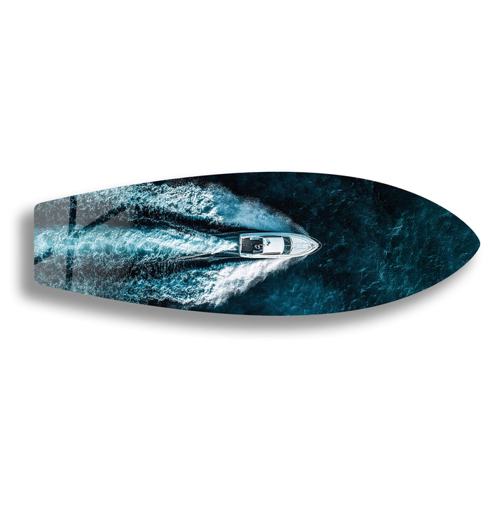 Speed & Freedom Surfboard Wall Art