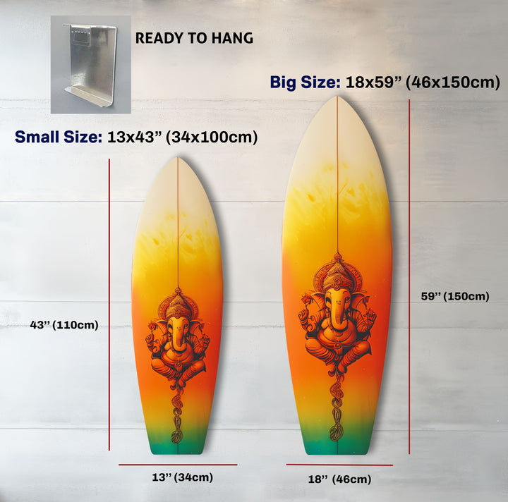 Buddha Surfboard Wall Art