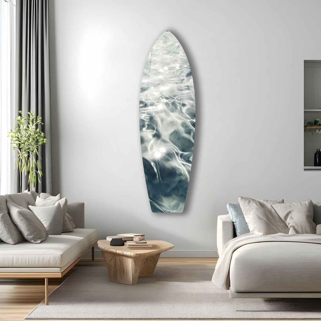 Reflections Surfboard Wall Art