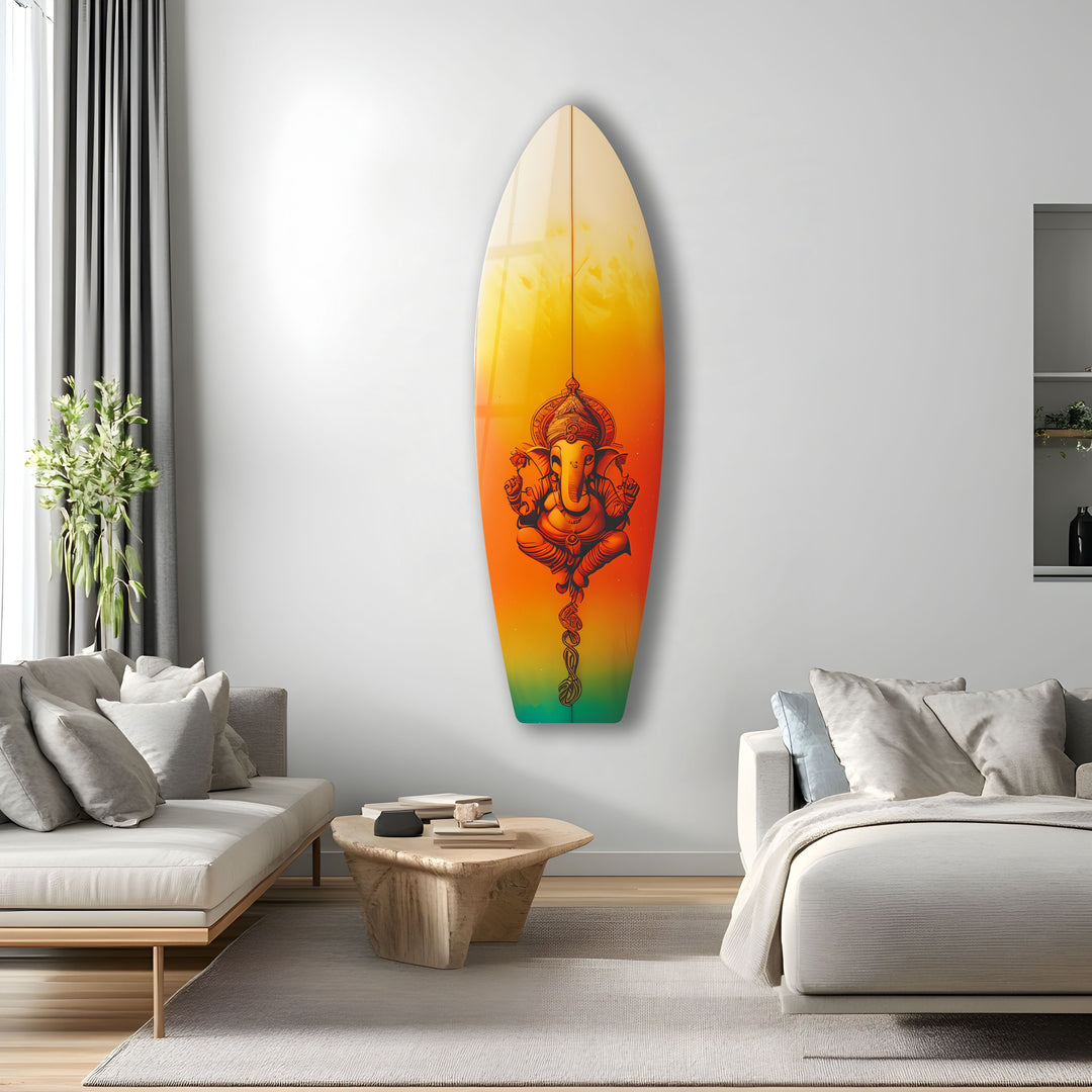 Buddha Surfboard Wall Art