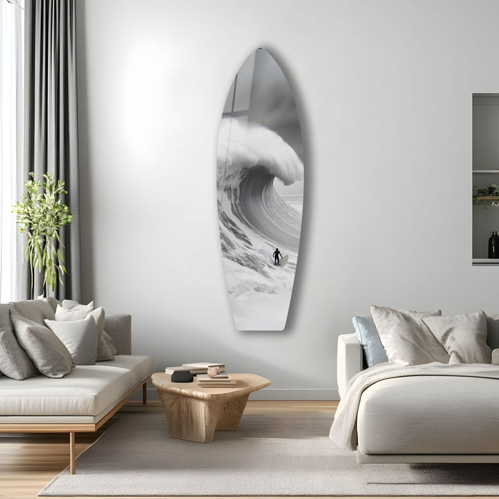 Storm Rider Surfboard Wall Art