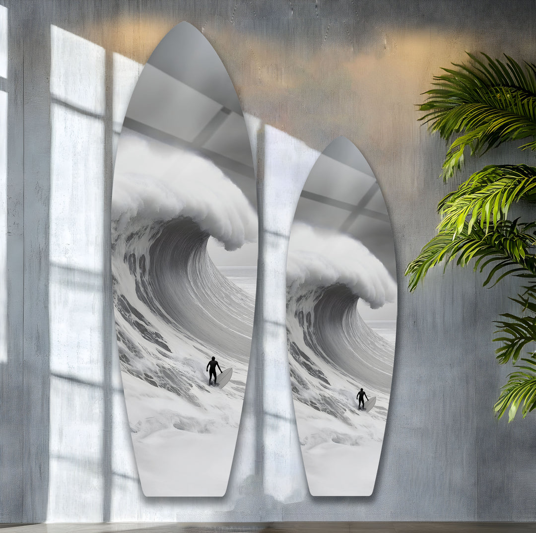 Storm Rider Surfboard Wall Art