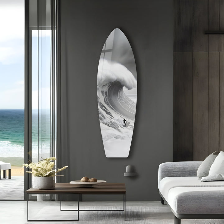 Storm Rider Surfboard Wall Art