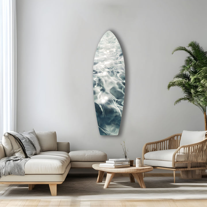 Reflections Surfboard Wall Art