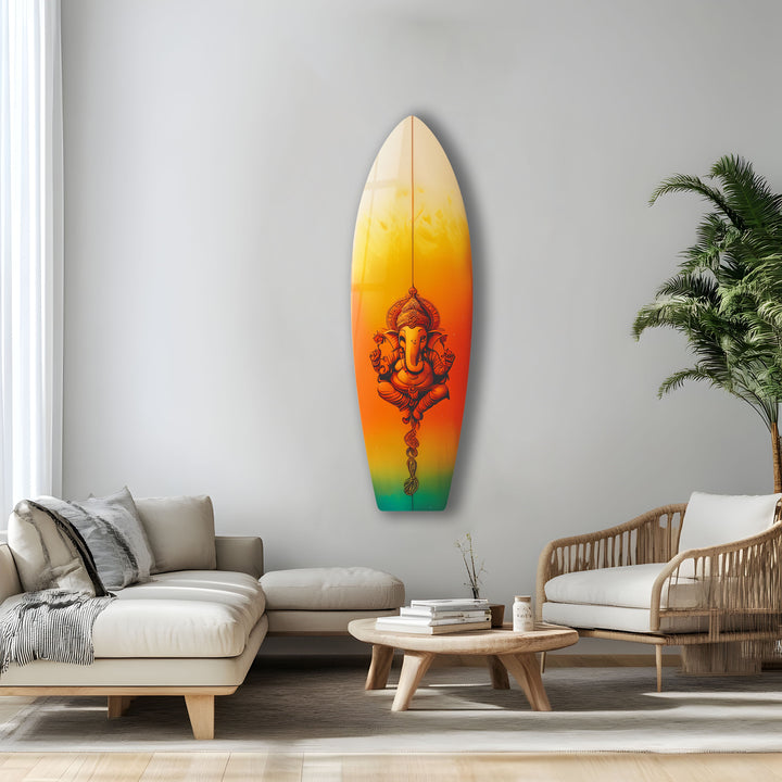 Buddha Surfboard Wall Art