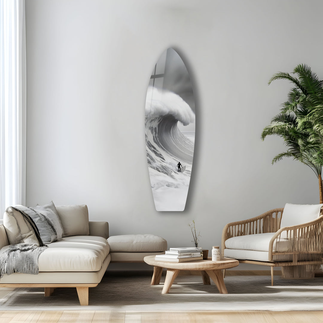 Storm Rider Surfboard Wall Art