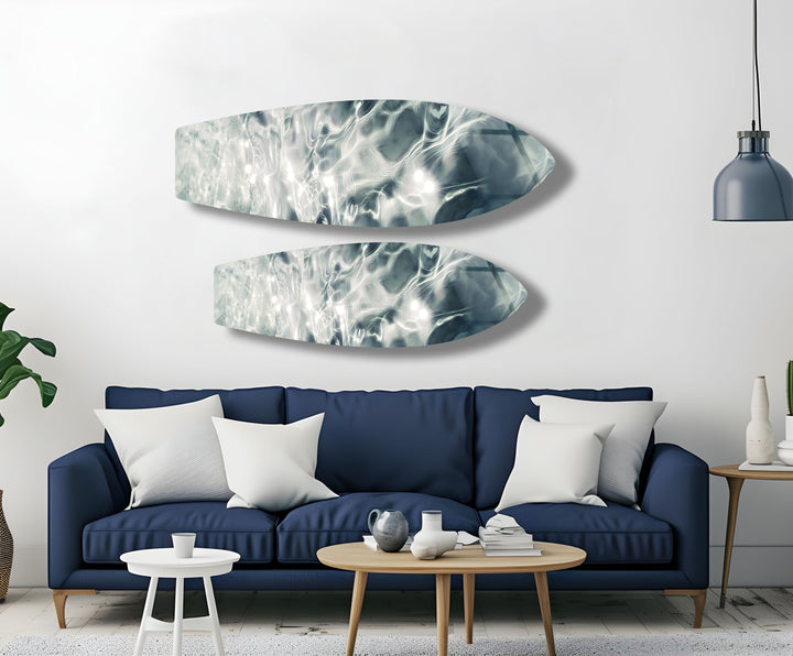 Reflections Surfboard Wall Art