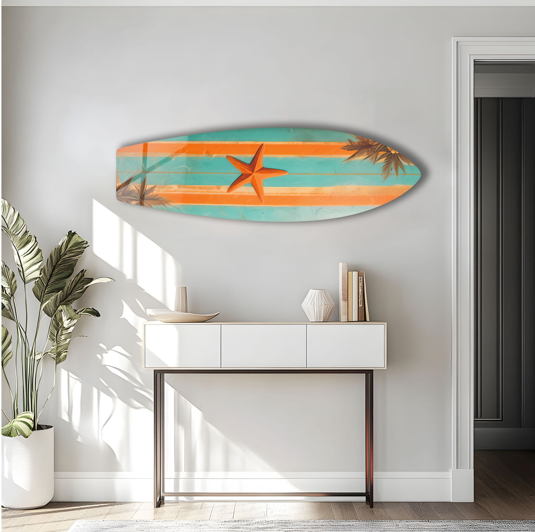 Sea Star Surfboard Wall Art