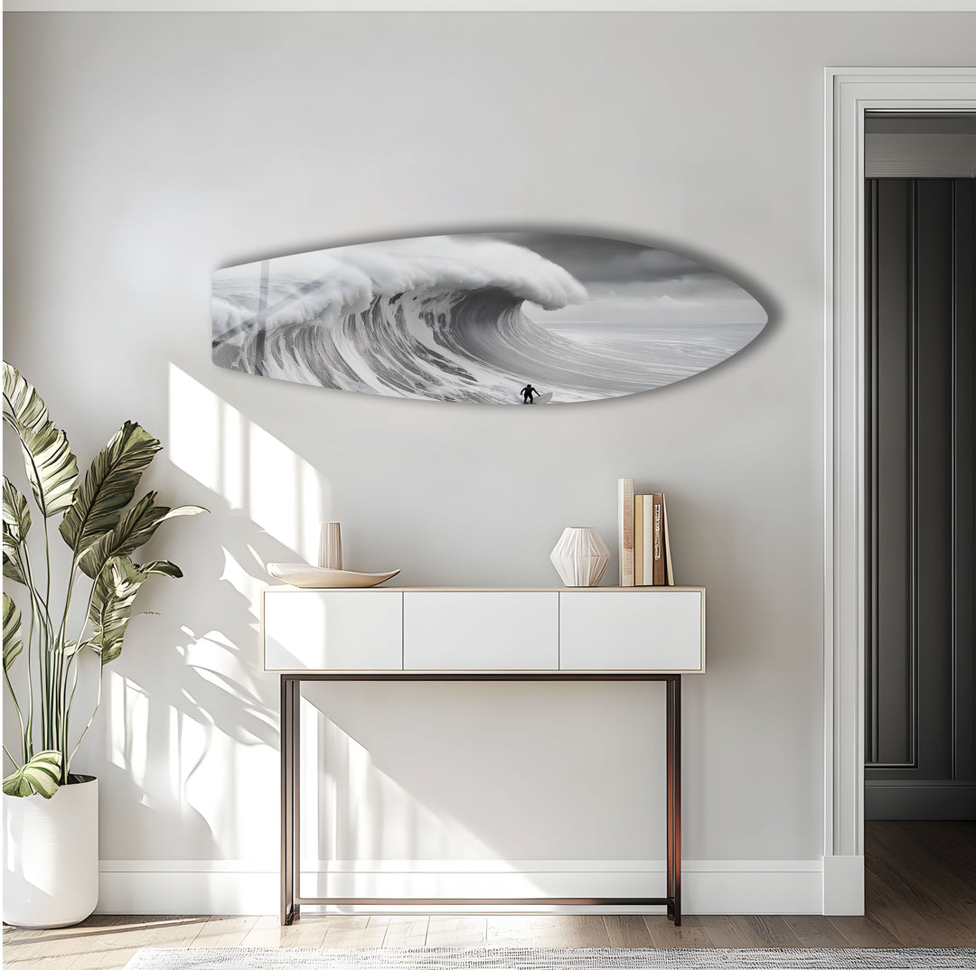 Storm Rider Surfboard Wall Art