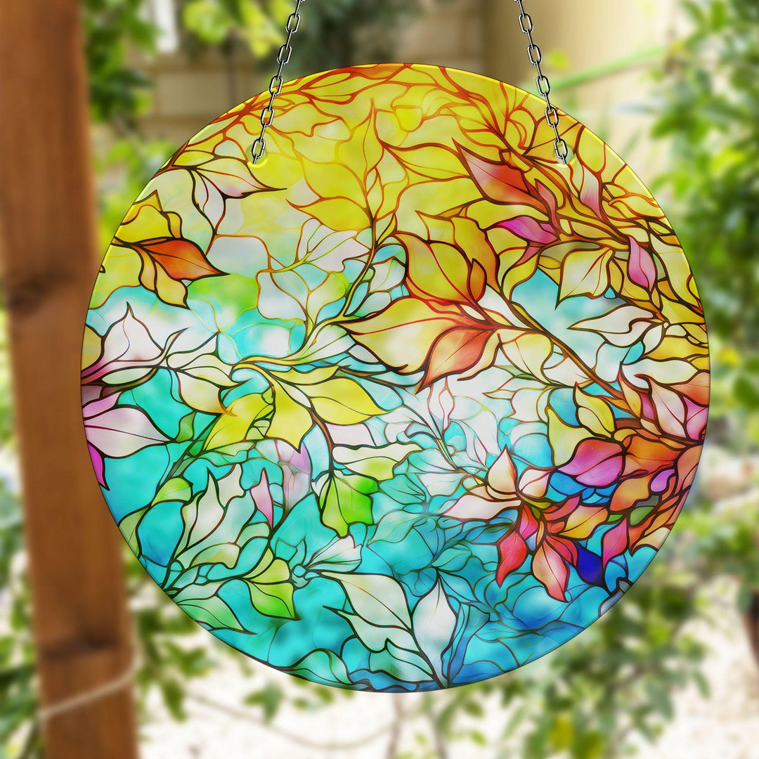 Shiny Colored Stained Suncatcher Sun Catchers | Myphotostation
