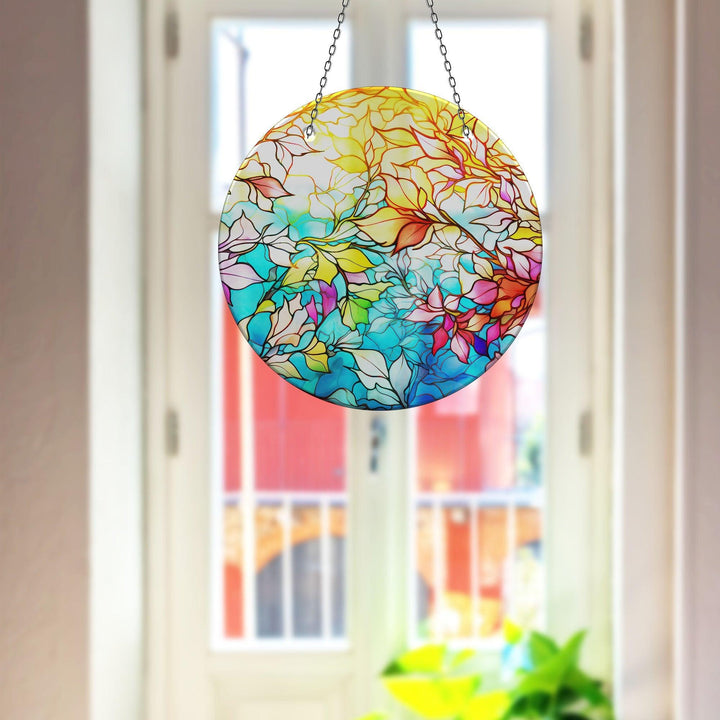 Shiny Colored Stained Suncatcher Perfect Gift | Myphotostation
