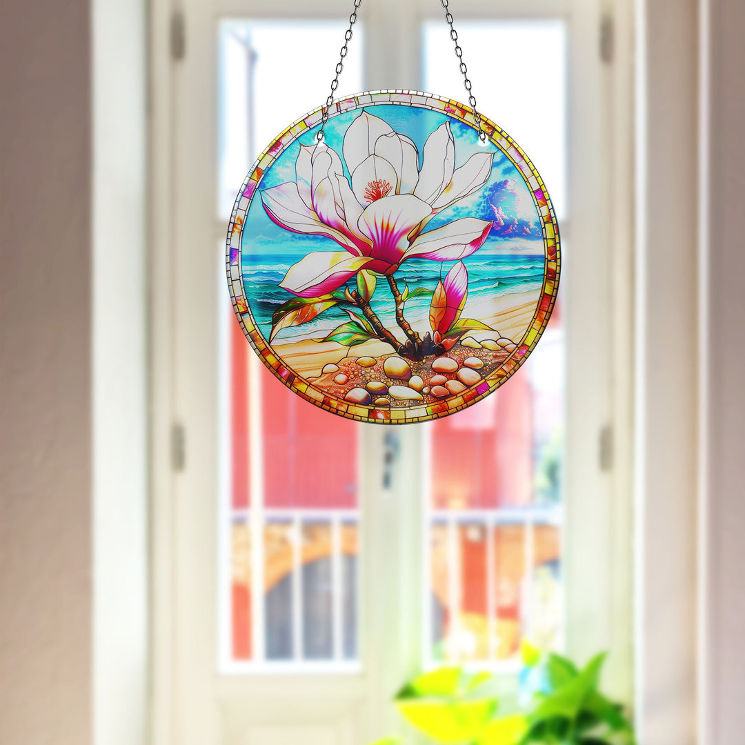 Lotus Art Suncatcher Decor Beautiful Home Decor | Myphotostation
