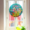 Floral Stained  Suncatcher