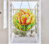 Yellow Flower Suncatcher Decor