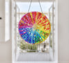 Colorful Stained  Suncatcher