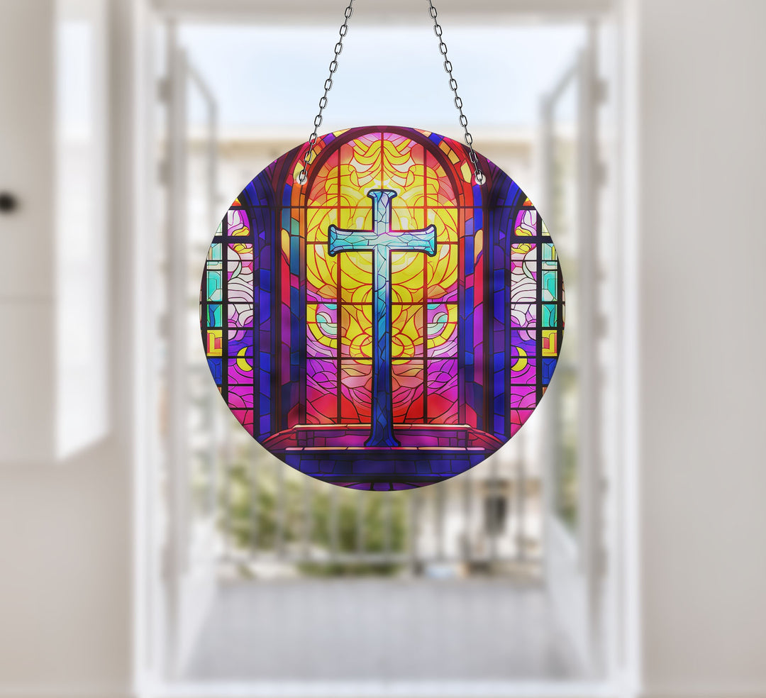 Christian Suncatcher Decor Brighten Any Space with Glass Suncatchers | Myphotostation
