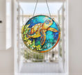 Seaturtle Suncatcher Decor Tempered Glass