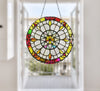 Stained Suncatcher Decor Tempered Glass Art