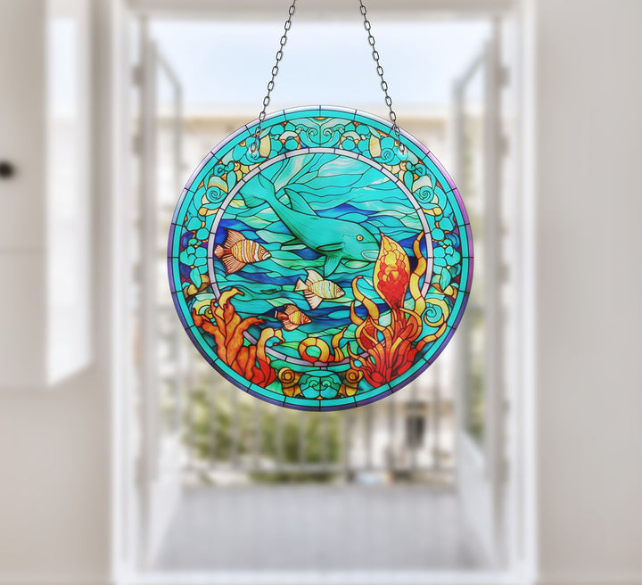 Fish Stained Suncatcher  Brighten Windows | Myphotostation
