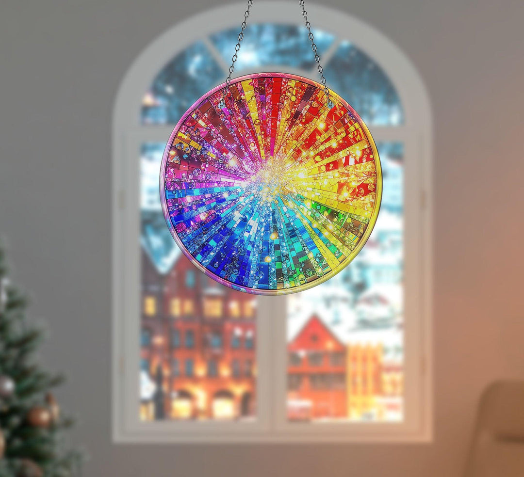 Color Bomb Suncatcher Colorful Sun | Myphotostation 
