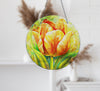 Yellow Flower Suncatcher Decor