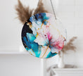 Flower Suncatcher Decor Tempered Glass