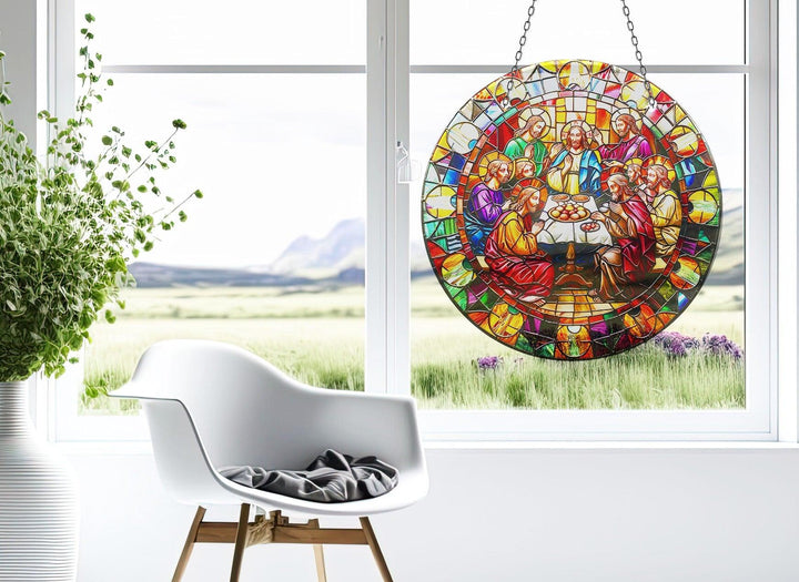 Christian Design Suncatcher Decor Transform Windows with Suncatchers | Myphotostation
