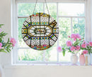 Stained Suncatcher Decor Tempered Glass Art