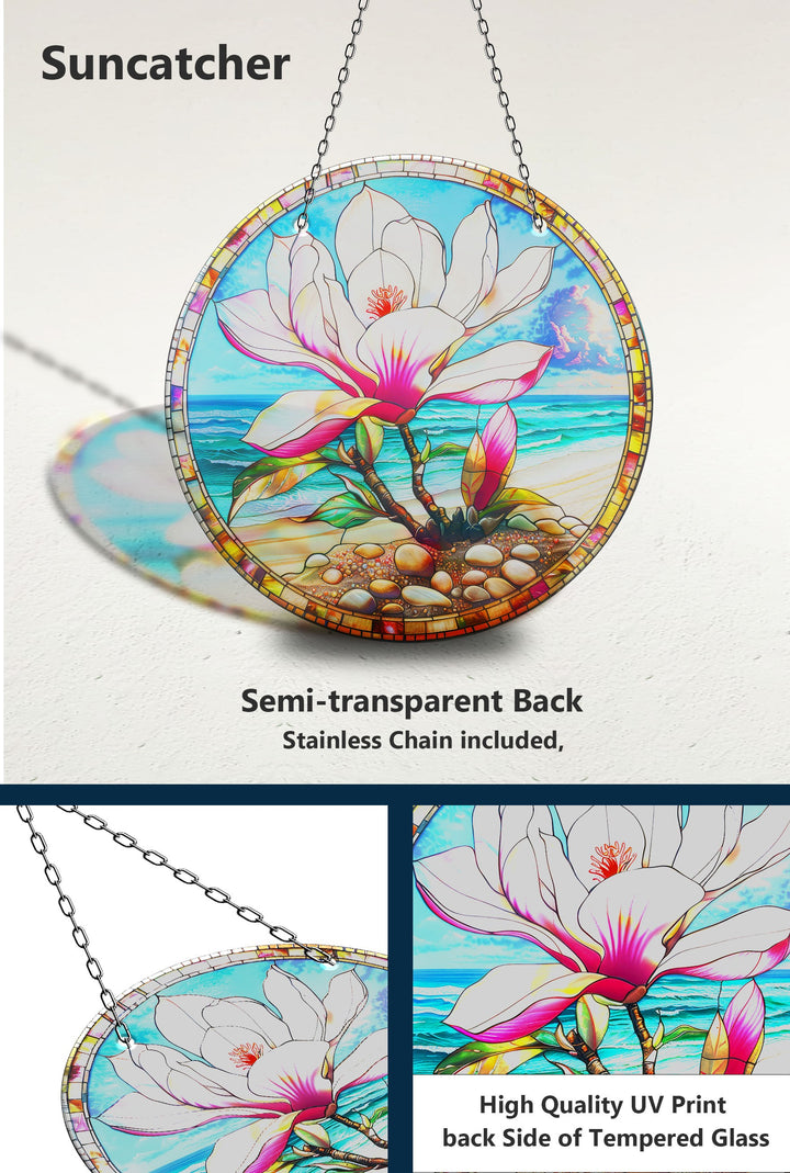 Lotus Art Suncatcher Decor