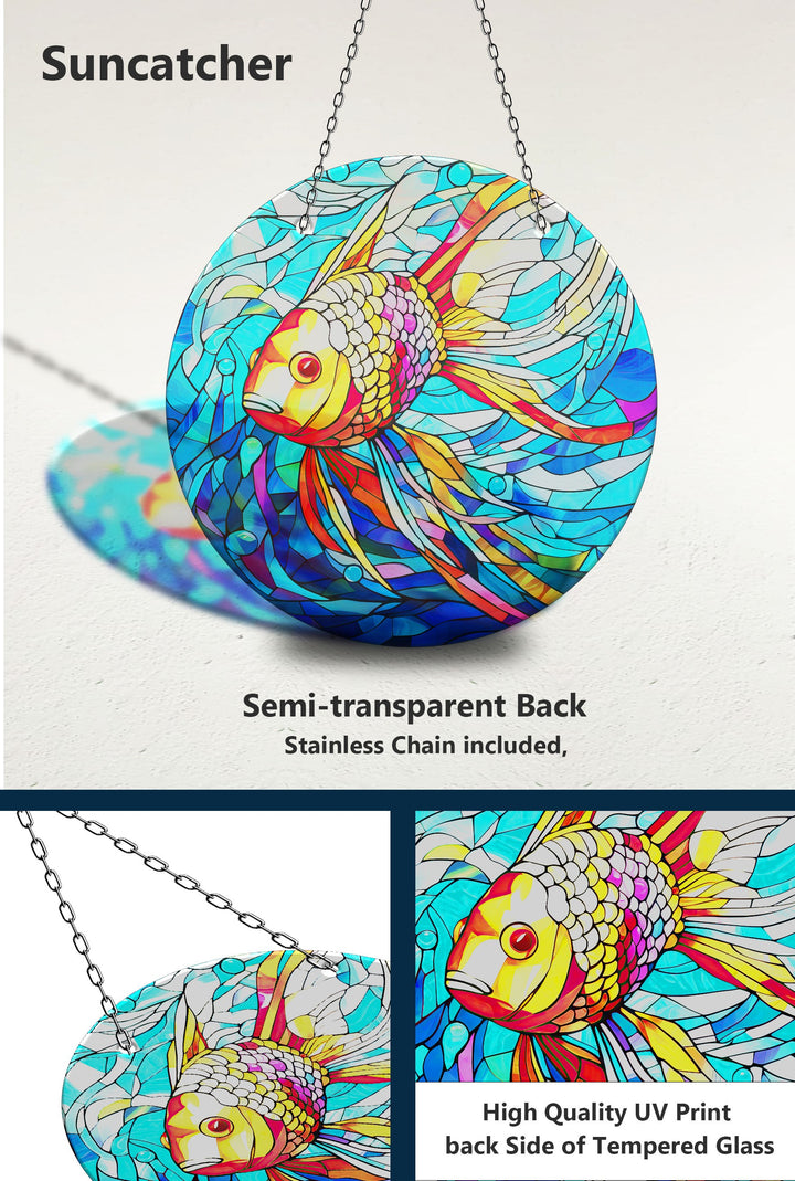 Goldfish Suncatcher Decor