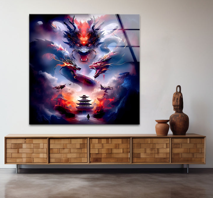 Dragon Masters: Dragons and flames filling your space with power.