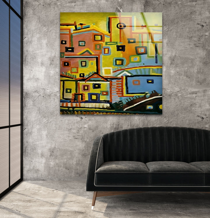 Picasso’s Landscapes Glass Wall Art