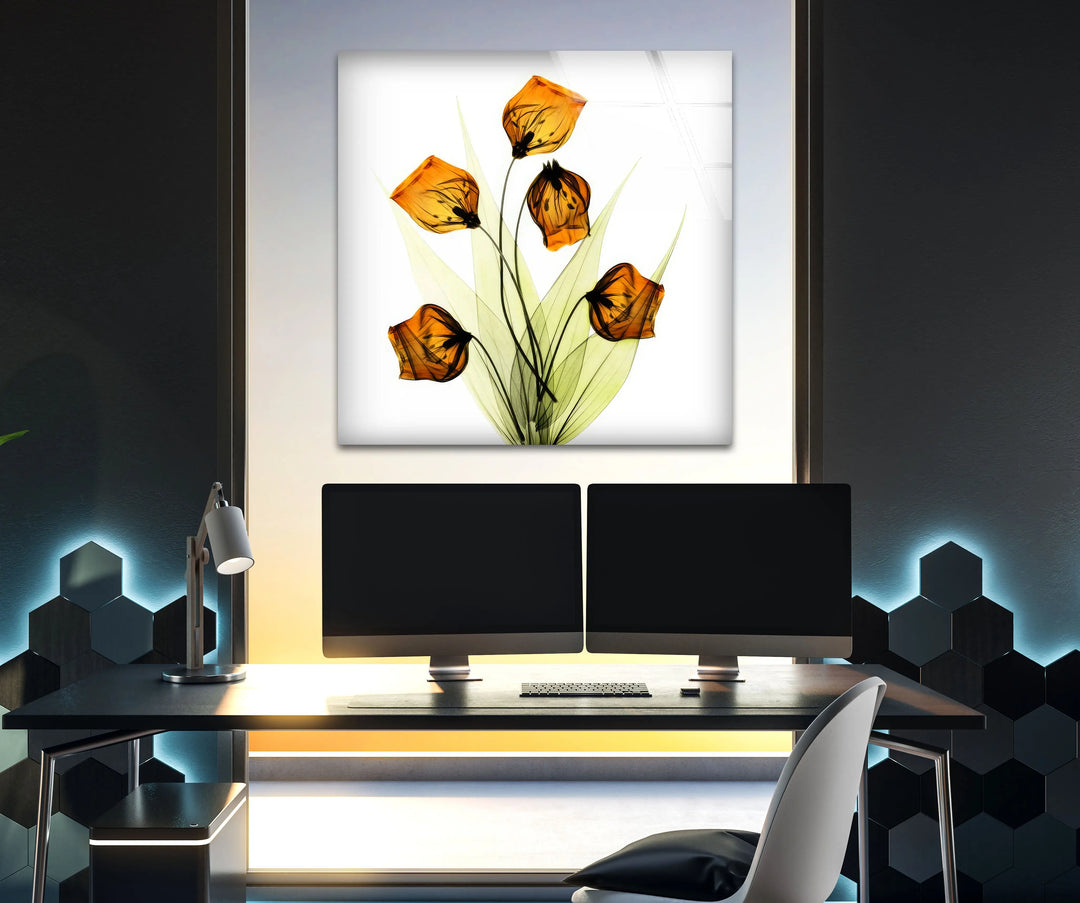 Albert Koetsier Lily of the Valley Glass Wall Art, large glass photo prints, glass wall photos