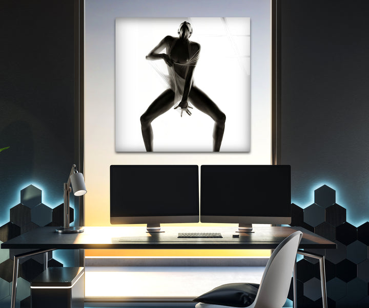 Unique pornographic art with an elegant twist for tasteful decor
