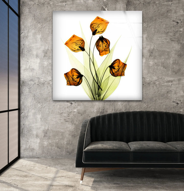 Albert Koetsier Lily of the Valley Glass Wall Art, custom glass pictures, glass art prints