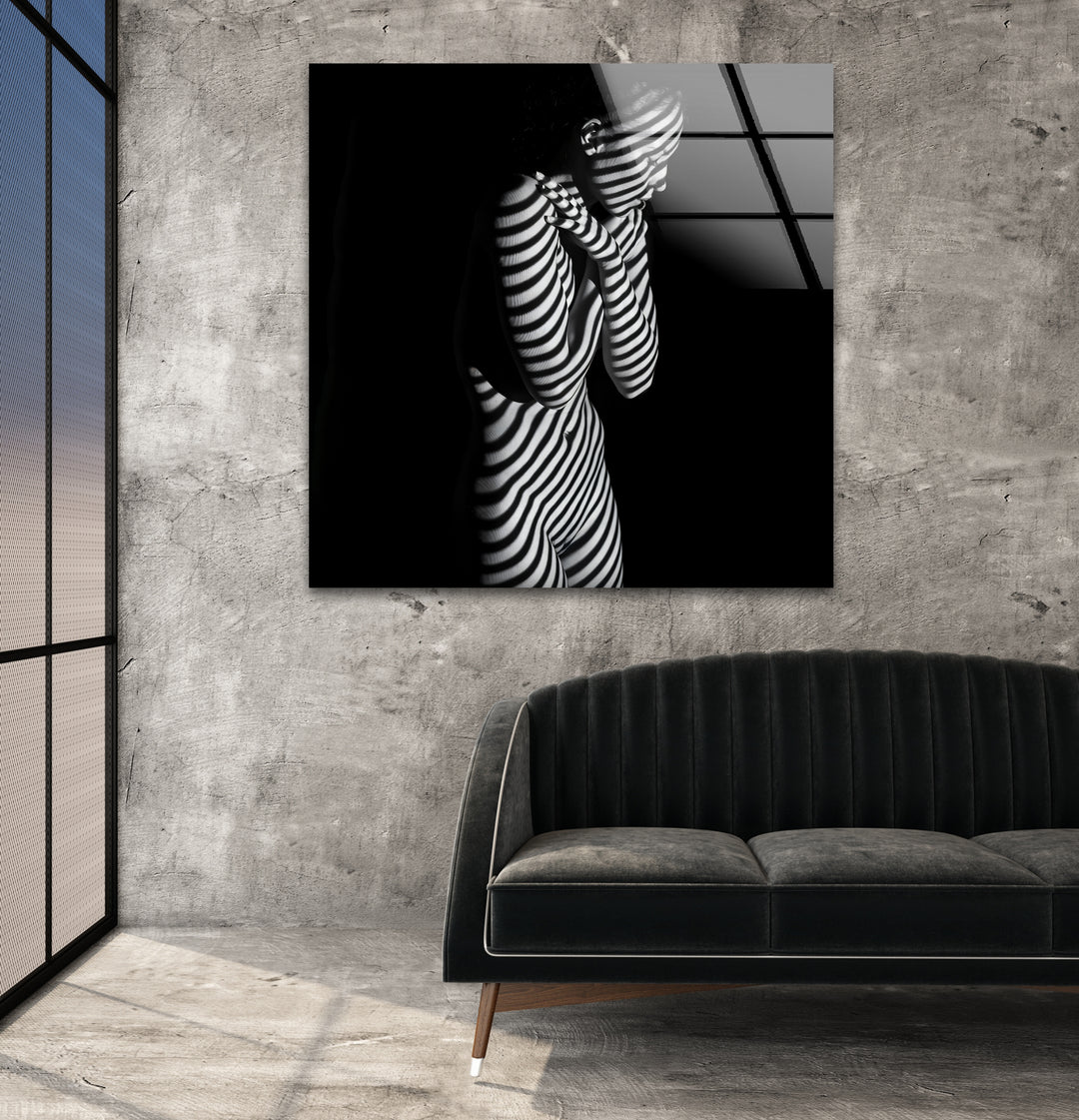 Unique pornographic art with an elegant twist for tasteful decor
