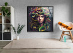 Medusa Tempered Glass Wall Art - MyPhotoStation