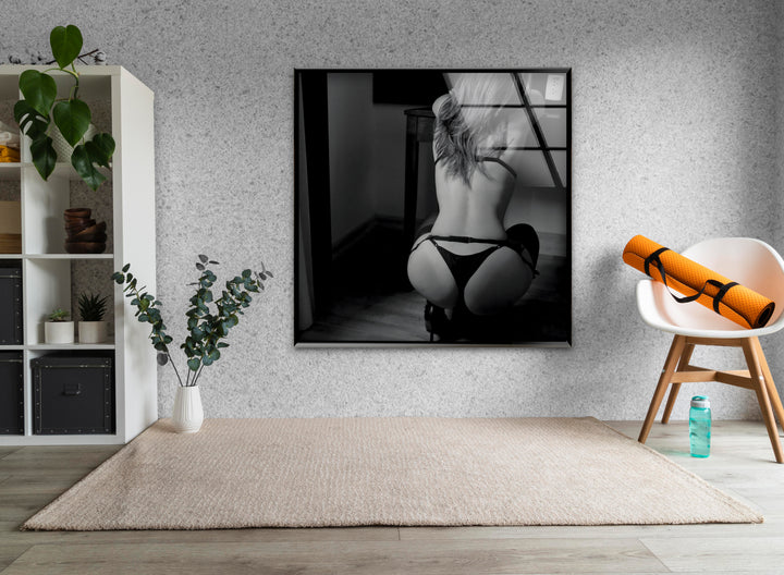 Elegant erotic paintings with bold sexual art for unique decor
