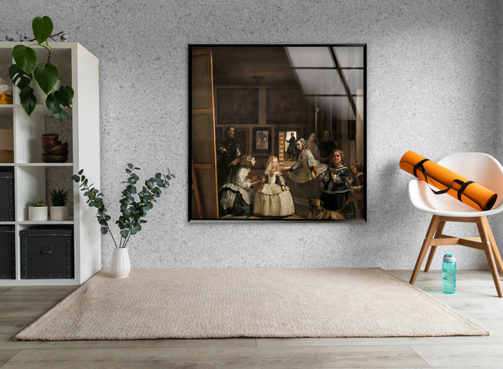 Las Meninas Diego Velázquez Glass Wall Art glass image printing, glass prints from photos
