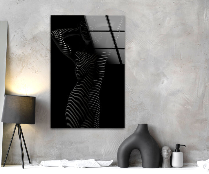 Erotic artwork combining nude art and sexual drawings for bold decor
