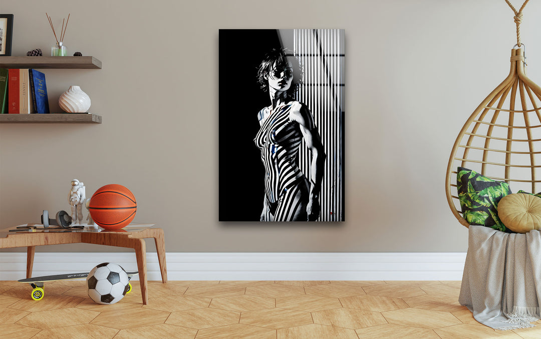 Unique pornographic art with an elegant twist for tasteful decor
