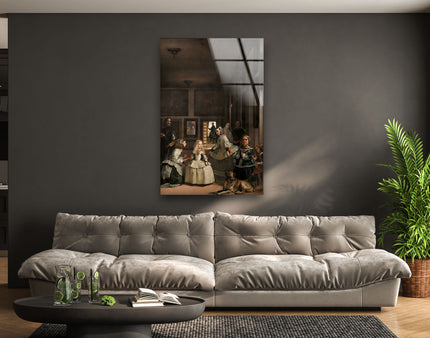 Las Meninas Diego Velázquez Glass Wall Art