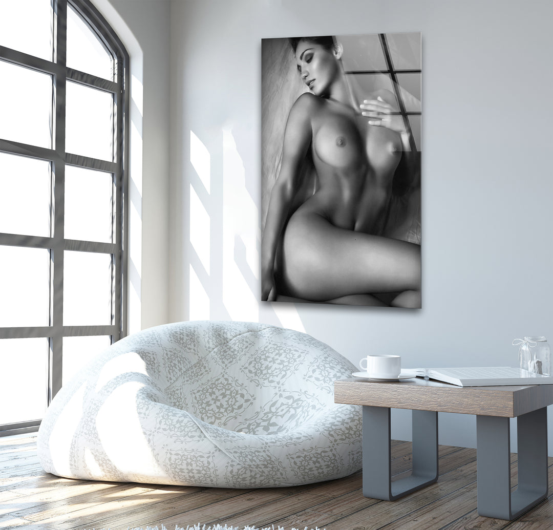 Modern nude art blending sexual drawings with artistic elegance
