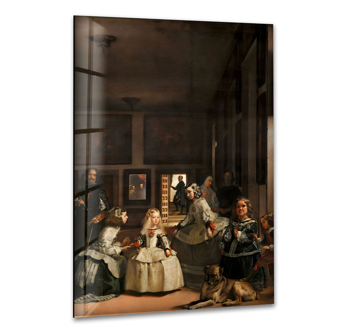 Las Meninas Diego Velázquez Glass Wall Art art glass wall art, glass wall art pictures
