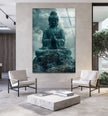 Buddha Glass Wall Artwork Designs